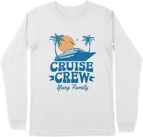 Cruise Crew Yang Family Kids Long Sleeve T-Shirt Youth in Saudi Arabia