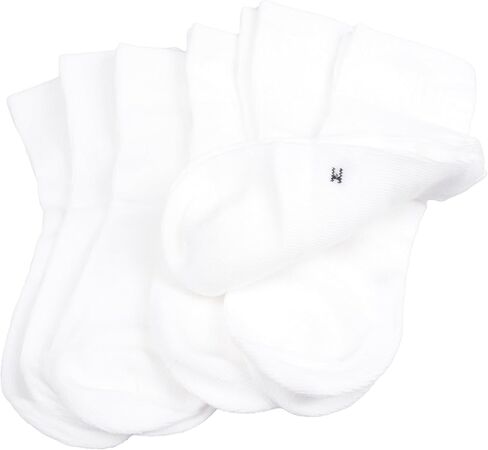 T.H.L.S Kids & Youth Socks 5-Pack, School Uniform Boys & Girls - Seamless Toe Ankle Stripe Socks in Kuwait