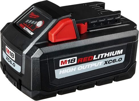 Milwaukee Grease Gun Kit, Tool Combo Included 2646-20 Grease Gun, 2 Pack 48-11-1865 M18 18-Volt Lithium-Ion High Output Battery, 48-59-1812 M12 or M18 Battery Charger in Saudi Arabia
