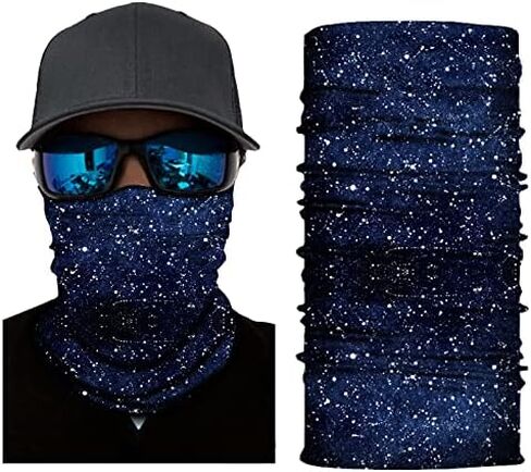 6 Pack Bandana - Seamless Headband, Unisex, Face & Neck Protection, Scarf, Neck Gaiter, UV Protection, Outdoor Sports in Saudi Arabia