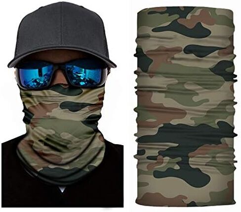 6 Pack Bandana - Seamless Headband, Unisex, Face & Neck Protection, Scarf, Neck Gaiter, UV Protection, Outdoor Sports in Saudi Arabia