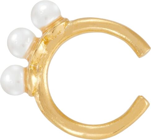 Silpada 'Top Choice' 14K Yellow Gold-Plated Sterling Silver Cuff Earring in Saudi Arabia
