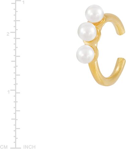 Silpada 'Top Choice' 14K Yellow Gold-Plated Sterling Silver Cuff Earring in Saudi Arabia