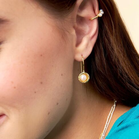 Silpada 'Top Choice' 14K Yellow Gold-Plated Sterling Silver Cuff Earring in Saudi Arabia