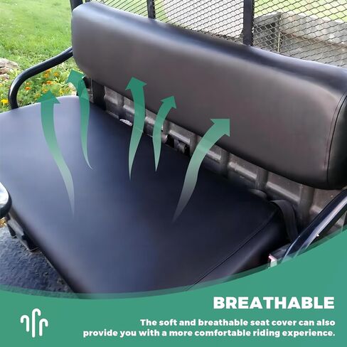 Kuafu الأمامي المقعد الخلفي والغطاء أسفل المقعد متوافق مع 1993-2019 Kawasaki Mule 2500 2510 3000 3010 4000 4010 مقعد المقعد in Saudi Arabia