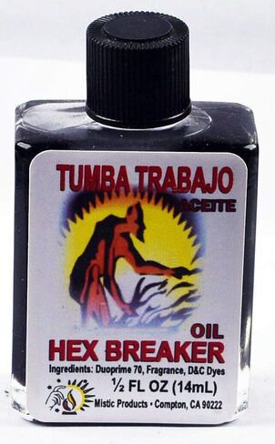 1 قطعة سداسية الكسارة النفط الروحي tumba trabajo aceite espiritual -1/2 fl oz 14.7ml in Saudi Arabia