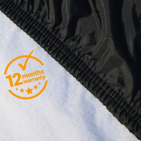 Car Cover Waterproof All Weather, Coverado Soft Cotton Lined Hail Protector Car Cover with Zipper Door, Outdoor Sun UV Rain Snow Protection Car Covers for Automobiles Universal Fit SUV (170"-190") in Saudi Arabia