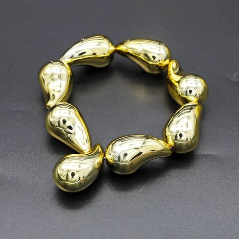 jnf chunky gold plated bangle bangle bangle for women golden waterdrop wist bangle cuff bracelet chunky chunky for women in Kuwait