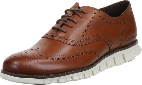 Cole Haan Men's Zerogrand Wing OX Leather Oxford, black closed hole/black, 12 Medium US in Saudi Arabia