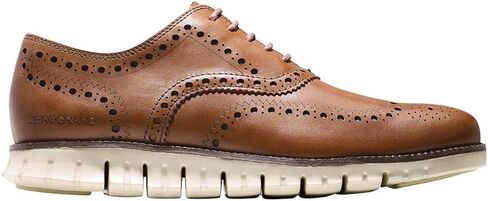 Cole Haan Men's Zerogrand Wing OX Leather Oxford, black closed hole/black, 12 Medium US in Saudi Arabia
