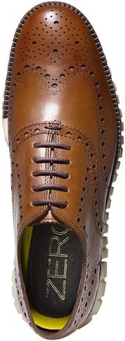 Cole Haan Men's Zerogrand Wing OX Leather Oxford, black closed hole/black, 12 Medium US in Saudi Arabia