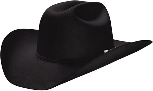 HATCO Men's Black Cowboy Hat - 4 1/4" Cattleman Crown in Saudi Arabia