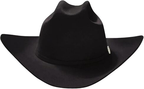 HATCO Men's Black Cowboy Hat - 4 1/4" Cattleman Crown in Saudi Arabia