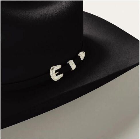 HATCO Men's Black Cowboy Hat - 4 1/4" Cattleman Crown in Saudi Arabia