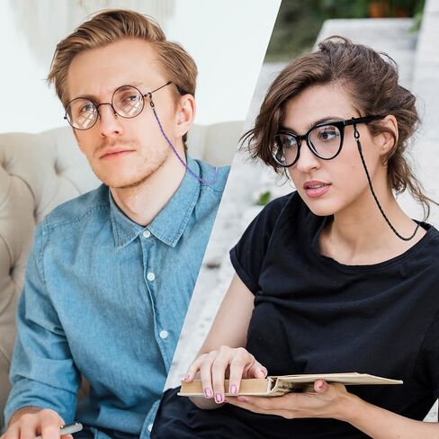 نظارات الحبل 10 أجهزة كمبيوتر مضادة للانزلاق للنظارات حول العنق القابل للتعديل نظارة شمسية قابلة للتعديل للنساء للنساء رجال سلاسل حامل حزام قسط in Kuwait