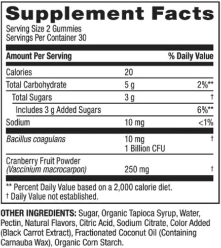 Spring Valley Women's Cranberry Probiotic Emplement Spring Valley Vegetarian Gummies و Raspberry Lemon و 60 Count و Hife Ice Boller for Face in Saudi Arabia