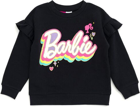 Barbie Drop Shoulder Sweatshirt and Jogger Pants Outfit Set in Saudi Arabia