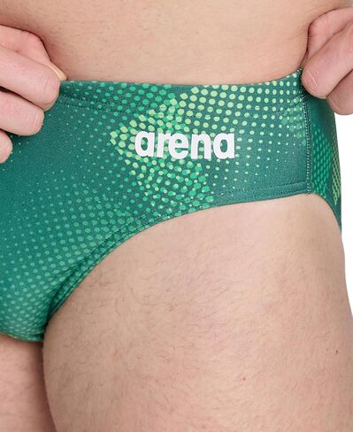 ARENA Men Performance Halftone Swim Briefs Athletic Swimwear Professional Swimsuit in Kuwait