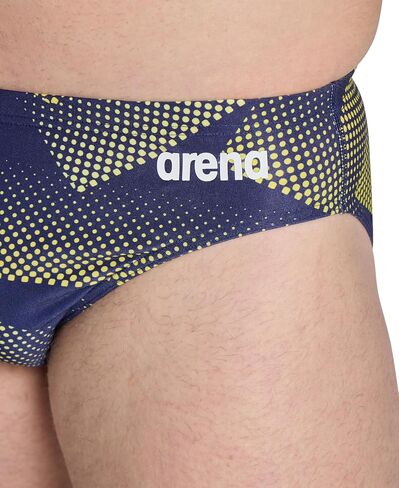 ARENA Men Performance Halftone Swim Briefs Athletic Swimwear Professional Swimsuit in Kuwait