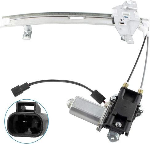 741-709 Rear Right Passenger Side Power Window Regulator with Motor for Buick Century 1997-2005 Regal 1997-2004 Olds Intrigue 1998-2002 Sedan, GM1551101 1552-6324R 10321733 10334398 10413616 in Kuwait