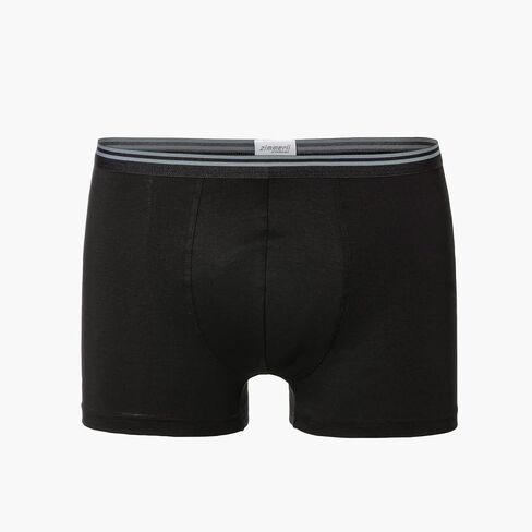 Zimmerli Men's Pure Comfort Compless Cotton Boxer Boxer ، 1721464 ، Black ، M. in Saudi Arabia
