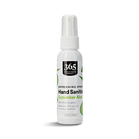 365 من شركة Whole Foods Market ، مطهر يدوي ، رذاذ منعش - Cucumber Aloe ، 2 Fl Oz in Saudi Arabia
