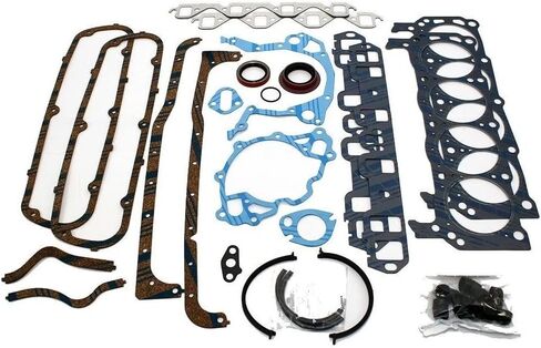 Overhaul Engine Rebuild Gasket Set compatible with 1975-83 Small Block Ford 351W SBF in Saudi Arabia
