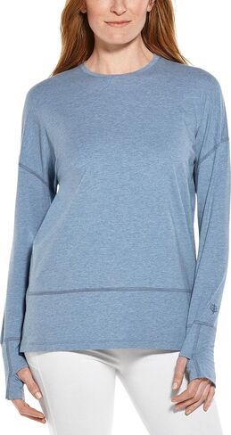 Coolibar Upf 50+ Lumaleo Relaxed T -Shirt - Sun Sun Protection in Saudi Arabia