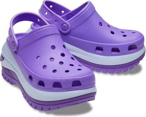 Crocs Unisex Mega Crush Clog, Hydrangea, 5 US Men in Saudi Arabia