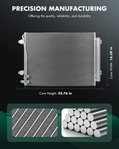 SCITOO 3493 AC Condenser for 2009-2015 for V-olkswagen for CC 3.6L 2006-2010 2012-2015 for V-olkswagen for Passat 2.0L 2006-2010 2012-2015 for V-olkswagen for Passat 3.6L in Saudi Arabia