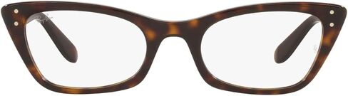 Ray-Ban Women's RX5433 Cat Eye Prescription Eyewear Frames, Striped Blue/Demo Lens, 51 mm in Saudi Arabia