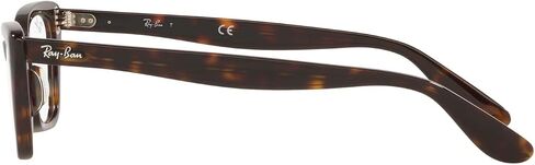Ray-Ban Women's RX5433 Cat Eye Prescription Eyewear Frames, Striped Blue/Demo Lens, 51 mm in Saudi Arabia