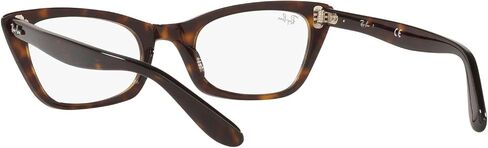 Ray-Ban Women's RX5433 Cat Eye Prescription Eyewear Frames, Striped Blue/Demo Lens, 51 mm in Saudi Arabia