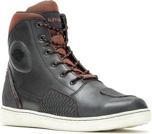 Harley-Davidson® Men's Holtman 6 "WP Leather Motorcycle Sneaker Boots ، D96303 in Saudi Arabia