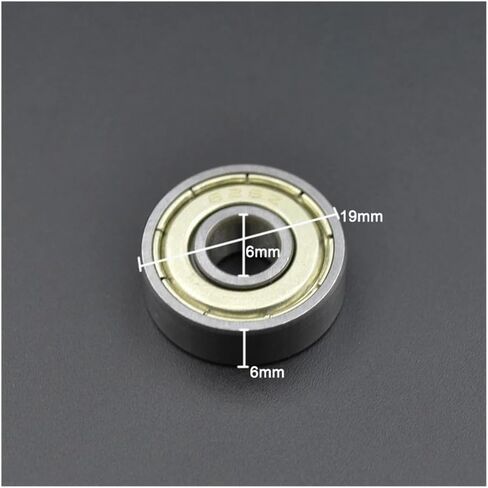 10pcs مصغرة تحمل 626 ZZ 6 * 19 * 6MM 2RS 2Z DDU Chrome Steel 626ZZ Deep Groove Ball (626 2RS Premium) in Saudi Arabia