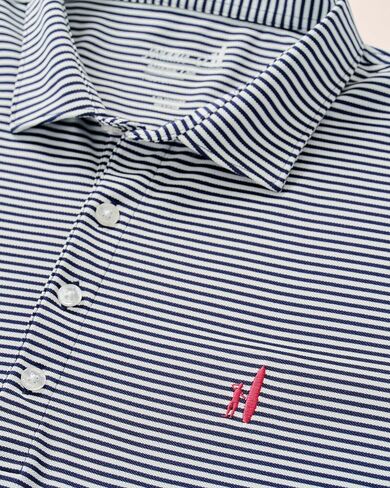 Johnnie -O Performance Mesh Polo - Dru Stripe in Saudi Arabia