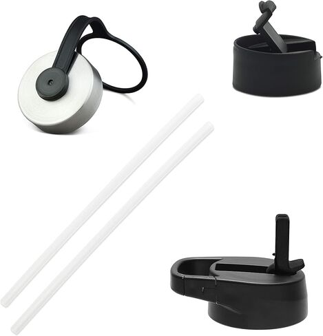 زجاجة مياه رياضية من IRON °FLASK - فم واسع مع 3 أغطية (غطاء من القش) - زجاجات رياضية وخارجية من الفولاذ المقاوم للصدأ للرجال والنساء والأطفال - ترمس معزول بجدار مزدوج، مقصف معدني - أوراق خضراء، 40 أونصة in Kuwait