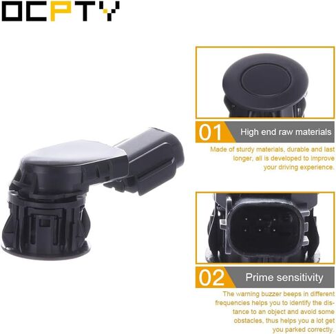 OCPTY Bumper Backup Sensor, Parking Assist Sensor OEM Reverse Bumper Sensor 89341-42010 fit for 2013 2014 for RAV4 2.5L Electric in Kuwait
