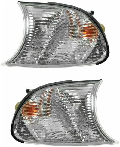 For BMW 325Ci Signal Corner Light 2002 Driver and Passenger Side Pair For BM2520113 + BM2521113 in Kuwait