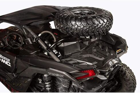 Tusk Spare Tire Carrier Compatible with Can-Am Maverick X3/Max X RS Turbo RR Smart-Shox 72 Inch 2021-2024/X3/MAX DS Turbo 64 Inch 2021-2025 in Saudi Arabia