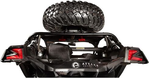 Tusk Spare Tire Carrier Compatible with Can-Am Maverick X3/Max X RS Turbo RR Smart-Shox 72 Inch 2021-2024/X3/MAX DS Turbo 64 Inch 2021-2025 in Saudi Arabia
