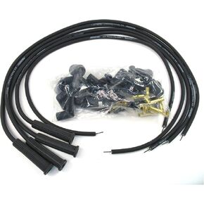 Pertronix 8044VW Flame-Thrower Red Universal 180 Degree 8mm 4 Cylinder Spark Plug Wire in Saudi Arabia