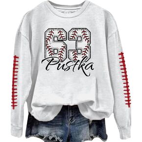 Personalized Baseball Shirts for Women, Baseball Number Shirt, Baseball Player Shirt, Baseball Mom Shirt, Game Day Shirt in Kuwait