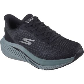 Skechers - Mens Go Walk Max Cushioning Arch Fit - Jonah Slip On Shoes, Color Black/Green, Size: 10 M US in Kuwait