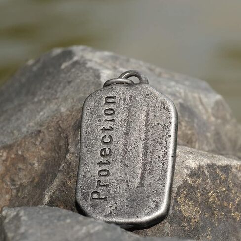 Men's Viking Rune Necklace Stainless Steel Elder Futhark Rune Handmade Solid Nordic Jewelry in Saudi Arabia