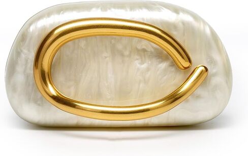 Evening Clutch Purse for Women, PU Leather Wedding Guest Clutch Metal Chain Shoulder Bag, Crossbody Purse in Kuwait