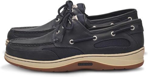 Sebago Clovehitch II fgl أحذية القوارب المشمع - mocasins الجلدية للرجال مع ألواح شبكات التنفس ، midsoles eva التشريحية ، والخارجية المقاومة للانزلاق in Saudi Arabia