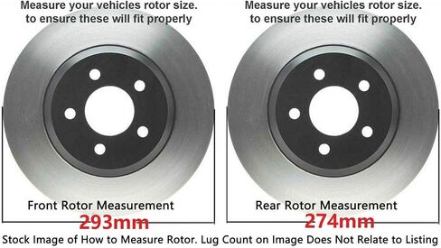 Detroit Axle - Brake Kit for 14-18 Subaru Forester, 13-17 Crosstrek XV Crosstrek Drilled & Slotted Disc Brake Rotors Replacement 2014 2015 2016 2017 Ceramic Brakes Pads Front and Rear in Saudi Arabia
