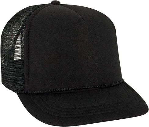 OTTO Polyester Foam Front Youth 5 Panel High Crown Trucker Hat in Saudi Arabia