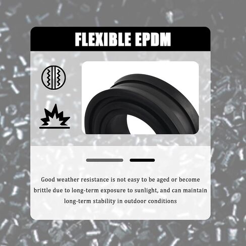 Fuel Tank Straps Isolators with 2.17" OD,EPDM Fuel Tank Strap Separator for Avoiding Metal Strap from Scratching Oil Tanks & Fixation,5.9Ft Semi Truck Accessories Fuels Tanks Isolator in Saudi Arabia